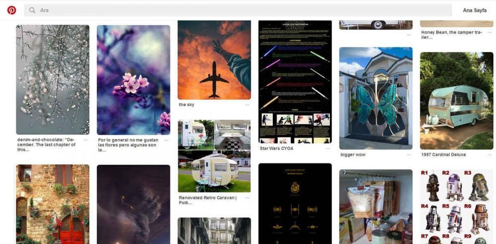 pinteret kart tasarim